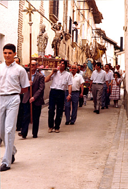 Procesi�n en la Fiesta Mayor